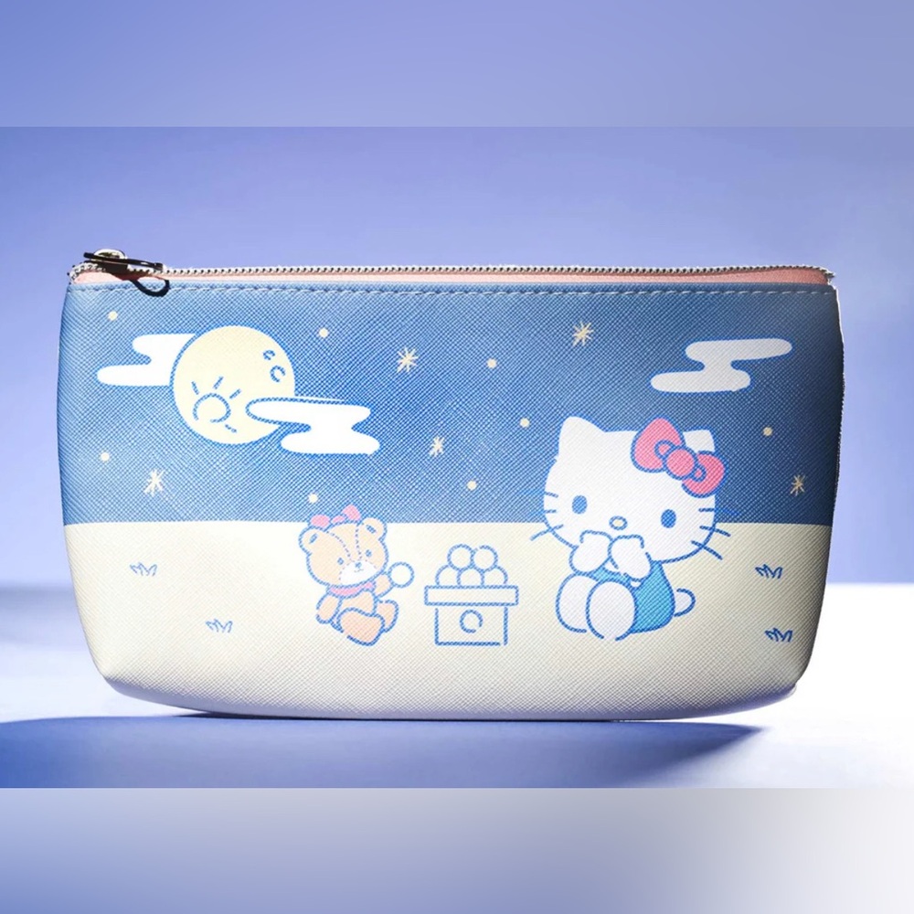 Hello Kitty®️ And Friends Flat Zippered Pouch - NWT
